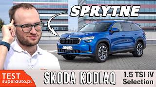 Skoda Kodiaq 2024 15 TSI iV  jak zawsze przemyślana TEST PL  Superautopl [upl. by Cthrine]