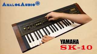 YAMAHA SK10 String Machine 1979  HD DEMO [upl. by Gettings]