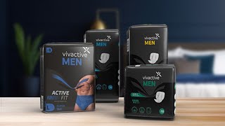 Incontinence pads for MEN Built with male anatomy in mind soak up light leaks with ease [upl. by Teyugn857]