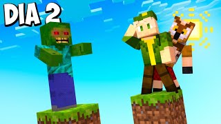 SKYBLOCK MUY REALISTA  Willy y Fargan DIA 2 [upl. by Kimberley]