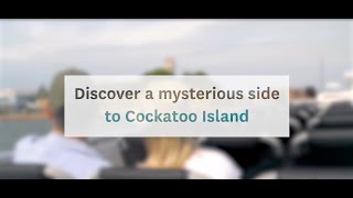 Book a night tour at Cockatoo Island Sydney Harbour [upl. by Kylstra]