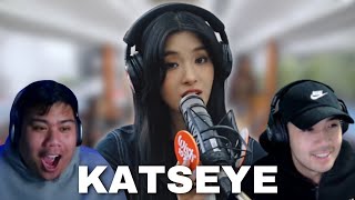 KATSEYE performs quotTouchquot LIVE on Wish 1075 Bus REACTION [upl. by Finley941]