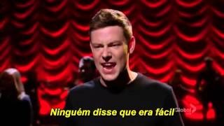 Glee Full Performance The Scientist legendado [upl. by Antonie]