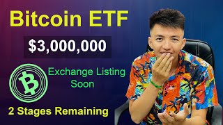 Bitcoin ETF Token 3000000  One Week to Exchange Listing  BTCETF Presale 8  Bitcoin ETF Token [upl. by Einolem]