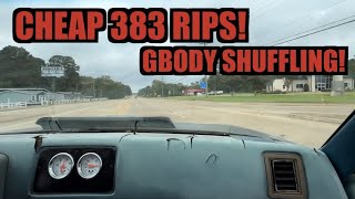 This Budget 383 Stroker Rips 383 Powered El Camino Gets Down [upl. by Ylebmik]