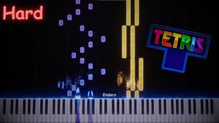 Tetris Theme  Piano Tutorial [upl. by Assiral306]