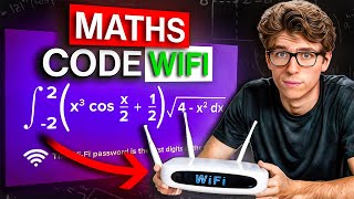 Trouver le Mot de Passe WIFI grâce aux MATHS  vraiment fou [upl. by Ocimad]