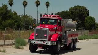 FIRE Near Apollo 11 Model Aircraft Field  PARK FIRST RESPONDERS [upl. by Greenwell186]