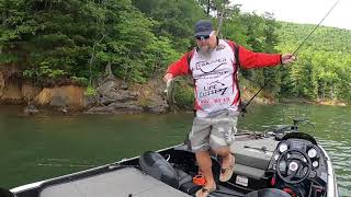 Watauga Lake Fishing June1 2021 [upl. by Chinua209]