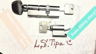 Medeco lock pick  Assa Abloy story 🤔🫠🫠🫠😝picking lockpicking lockpicklocksport [upl. by Orlando]