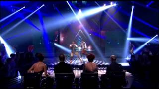 X Factor UK 2013  live SEMI FINAL  Rough Copy SONG 1 [upl. by Cosetta]