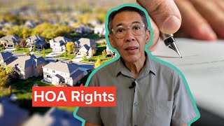 Ano ang Karapatan ng Homeowners sa HOA  Legal Helpdesk  Atty Chel Diokno [upl. by Enirhtac883]