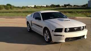 2007 Mustang GTCS walk around [upl. by Nerrawed878]