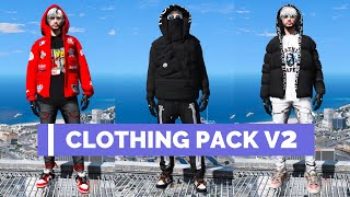 WC Clothing Pack  GTA V FiveM Clothing Pack  Best Clothing Pack for GTA RP  FIVEM READY [upl. by Asserak264]