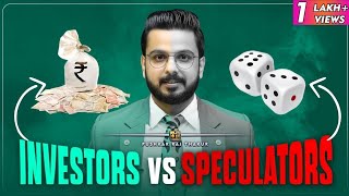 Secrets of Making Money in Share Market  Investors Vs Speculators [upl. by Enyal]