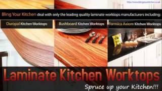 Laminate Kitchen Worktops Spruce up your Kitchen [upl. by Yvon]