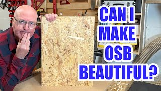 Making a floor lamp from OSB [upl. by Gaspard15]