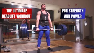 The Ultimate Deadlift Workout For Strength And Power [upl. by Aubarta378]