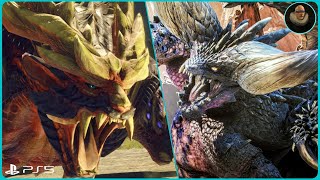 Rise Vs World Monster Hunter PS5 60fps Review [upl. by Anuahc]