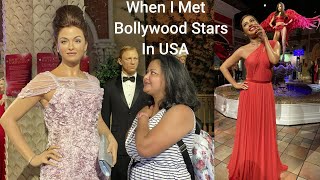 Madame Tussauds Wax Museum New York  When I Met Bollywood Stars  New York Tour Blog Dolly Sarkar [upl. by Aratnahs]