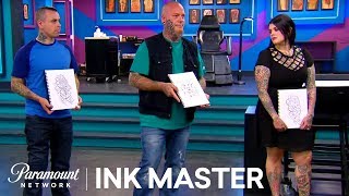 3 Canvases 9 Tattoo Design Options  Ink Master Redemption Season 4 [upl. by Ikeda457]