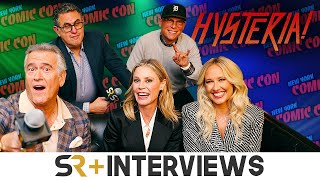 NYCC 2024 Interview Bruce Campbell amp Hysteria Team Talk Satanic Panic And Horror Survival Tips [upl. by Pirbhai]