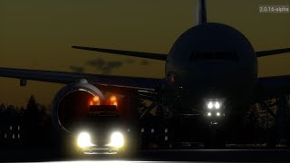 XPLANE 12 MOSCOW TO MINSK B777200ER RED WINGS AIRLINES [upl. by Calendra]