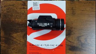 Streamlight TRL 1 HL X [upl. by Aihtebat]