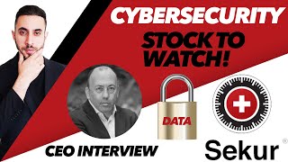 One Unique Cybersecurity Stock To Watch Sekur Private Data BIG Update w Alain Ghiai CSESKUR [upl. by Salmon]