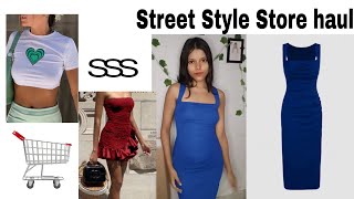 Street Style Store top in 299  Women Clothes  SSS haul  Western Dress youtube subscribe haul [upl. by Eronaele]