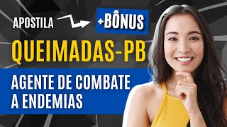 Material EXCLUSIVO para Agente de Combate a Endemias Concurso Queimadas  PB 2024 [upl. by Hayyikaz]