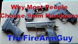 7 Reasons Why People Choose 9mm Handguns over 40sampw  TheFireArmGuy [upl. by Paver]