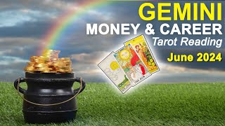 Gemini Money amp Career Tarot Reading quotTwo Paths Geminiquot June 2024 tarotreading monthlytarot [upl. by Royall]