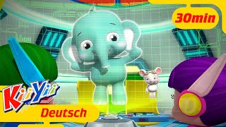 Groß und Klein  Kii Yii Deutsch  Kinderlieder und Cartoons [upl. by Ut957]