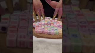 asmr nails tinglyfeeling asmrsounds nailart tinglessensation [upl. by Golter]