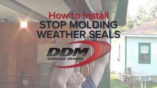 How to Install Stop Molding Weather Seals [upl. by Leirbma892]