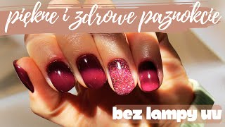 Piękne i trwałe paznokcie BEZ lampy  Manicure Tytanowy krok po kroku  Marisa z Pazurem [upl. by Zola]