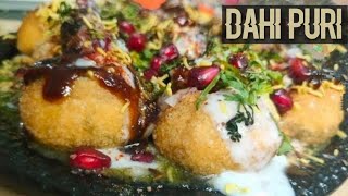 Dahi puri recipedahi batata puri recipestreet style chaatHow to make dahi puri at homedahipuri [upl. by Clay61]