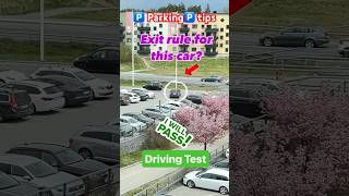 Parking tips 🅿️ Parking tutorial driving drivingtest körprov körkort [upl. by Oirottiv]