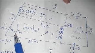 Calculation Site Land Area Measurements And Subdivide In To Plots [upl. by Ecidnak833]