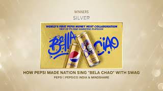 pepsi  PepsiCo India amp Mindshare on winning the Silver Metal [upl. by Anneehs]