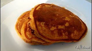 Sweet Potato Pancakes  Healthy Breakfast Recipes  Recipes By Chef Ricardo [upl. by Eedya]