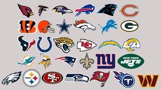 Every NFL Teams Record 20232024 [upl. by Ydnyl100]