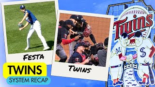 Twins System Recap Twins Win 9th Straight David Festa Ks 10 [upl. by Brotherson]