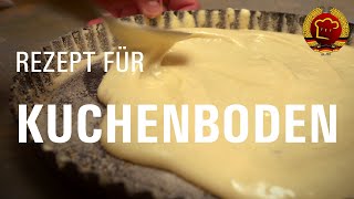 Einen Kuchenboden oder Tortenboden kinderleicht selber backen mit diesem Rezept aus der DDR [upl. by Wistrup]