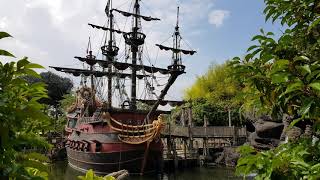 Adventureland Disneyland Paris Nave dei Pirati Pirate ship [upl. by Mata]