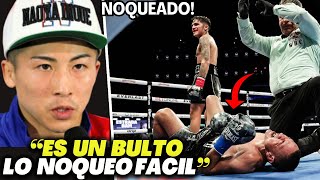 NAOYA INOUE REACCIONA AL GALLO ESTRADA NOQUEADO POR BAM [upl. by Ma594]