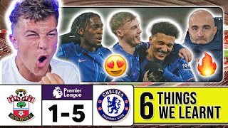 6 THINGS WE LEARNT FROM SOUTHAMPTON 15 CHELSEA [upl. by Anrim583]