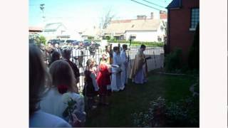 Corpus Christi Church Buffalo NY May Crowning May 6 2012mpg [upl. by Neelyaj]