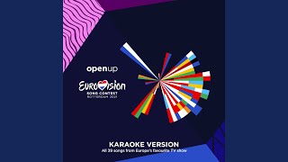 Technicolour Eurovision 2021  Australia  Karaoke Version [upl. by Laerdna]